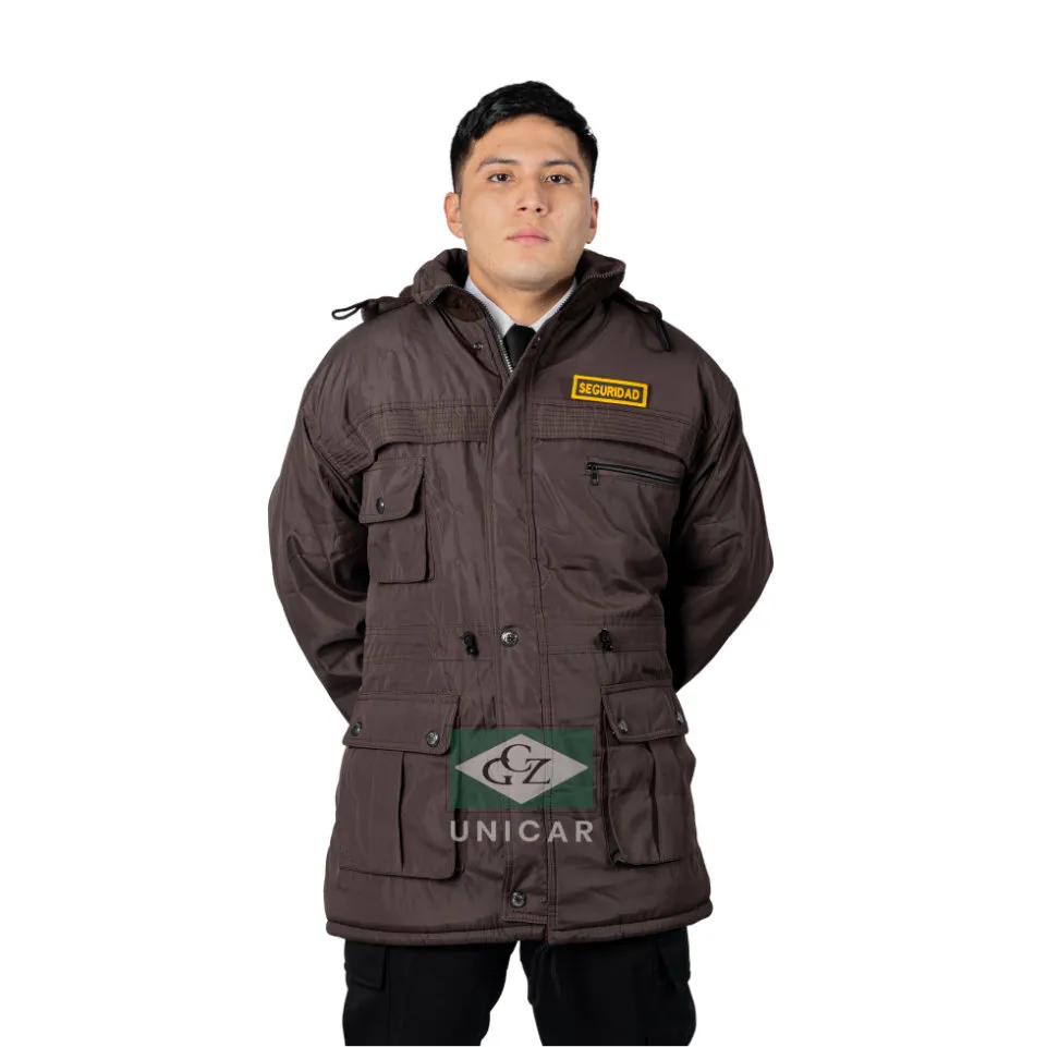 Capotín de Seguridad Marrón (Impermeable)